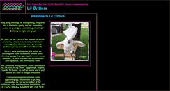 Desktop Screenshot of lilcritters.biz